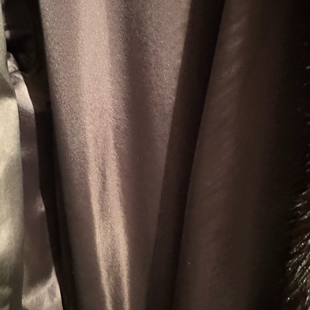 Luxurious Brown Fur Coat. Mink Stored Ever Year. Custom Made Full Length View 2